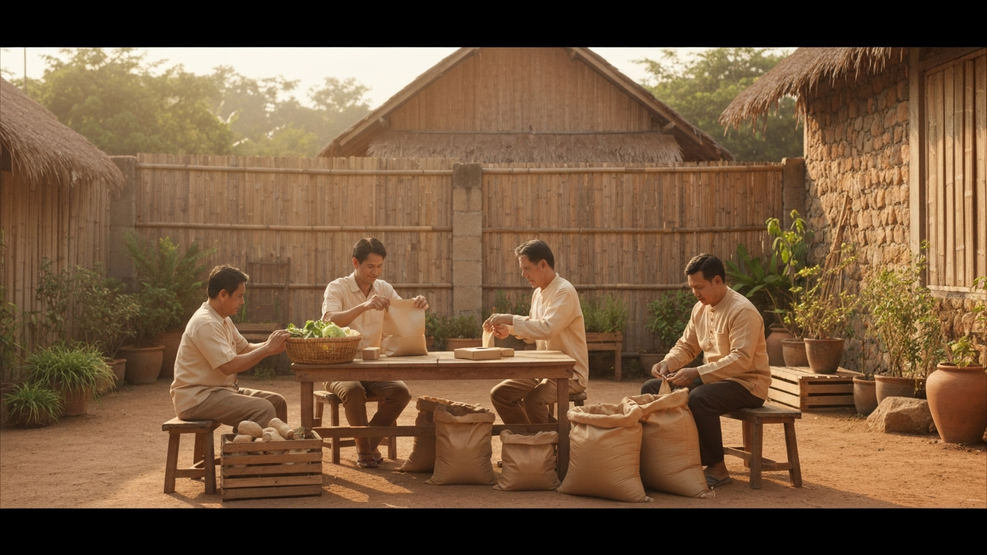 Thai community cooperative agricultural program