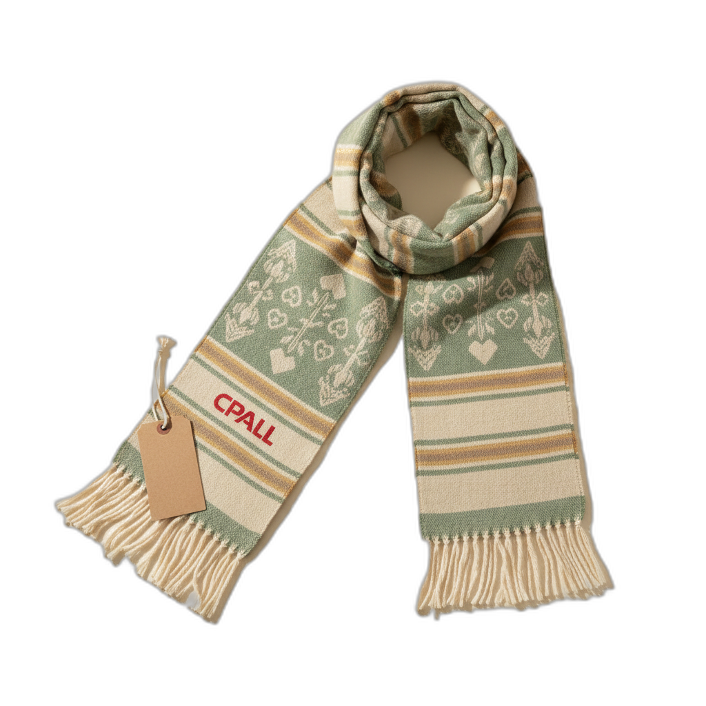 Recycled Throw Scarf