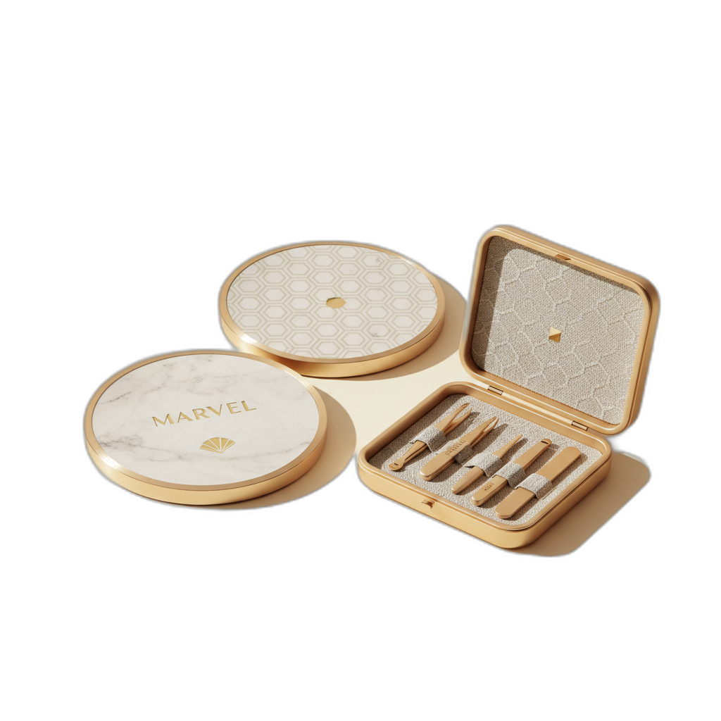 Carrara Coaster + Grooming Kit