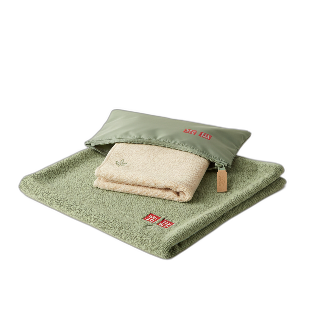 Microfiber Towel + Pouch